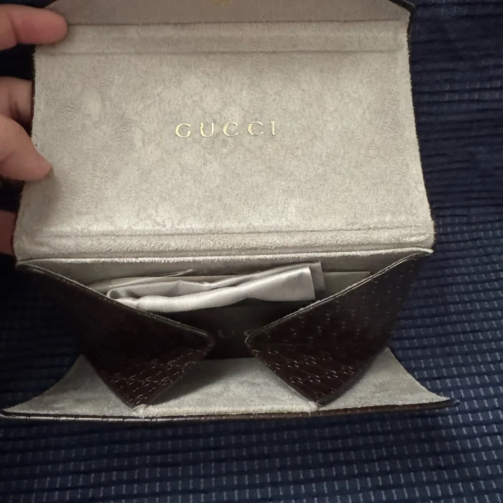 Gucci Eyeglass/sunglasses brown case - Picture 8 of 8